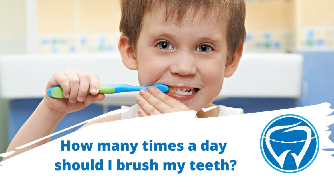 How many times a day should I brush my teeth?
