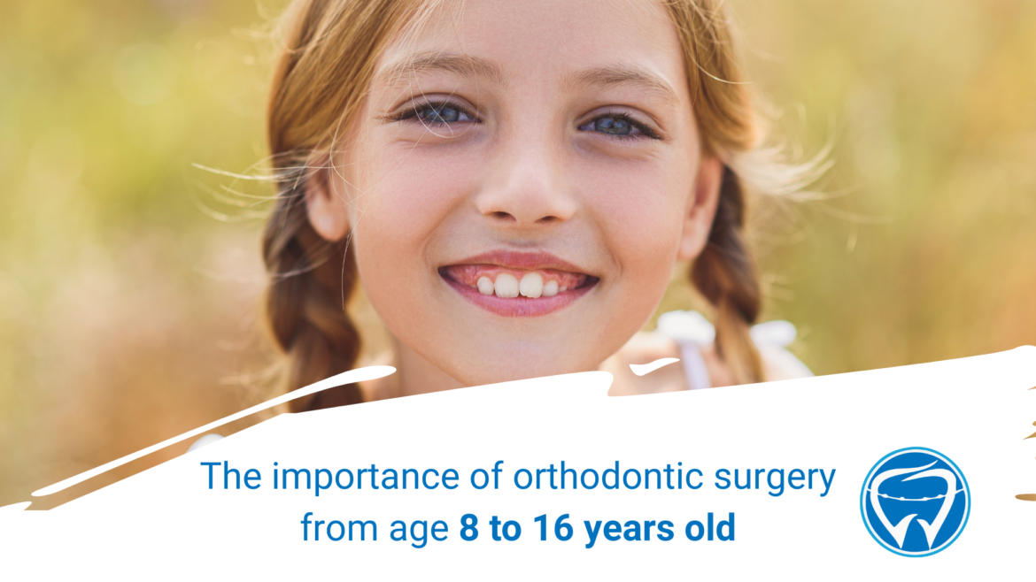 The importance of orthodontic surgery from age 8 to 16 years old