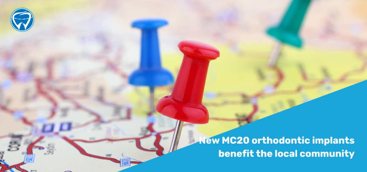 New MC20 orthodontic implants benefit the local community