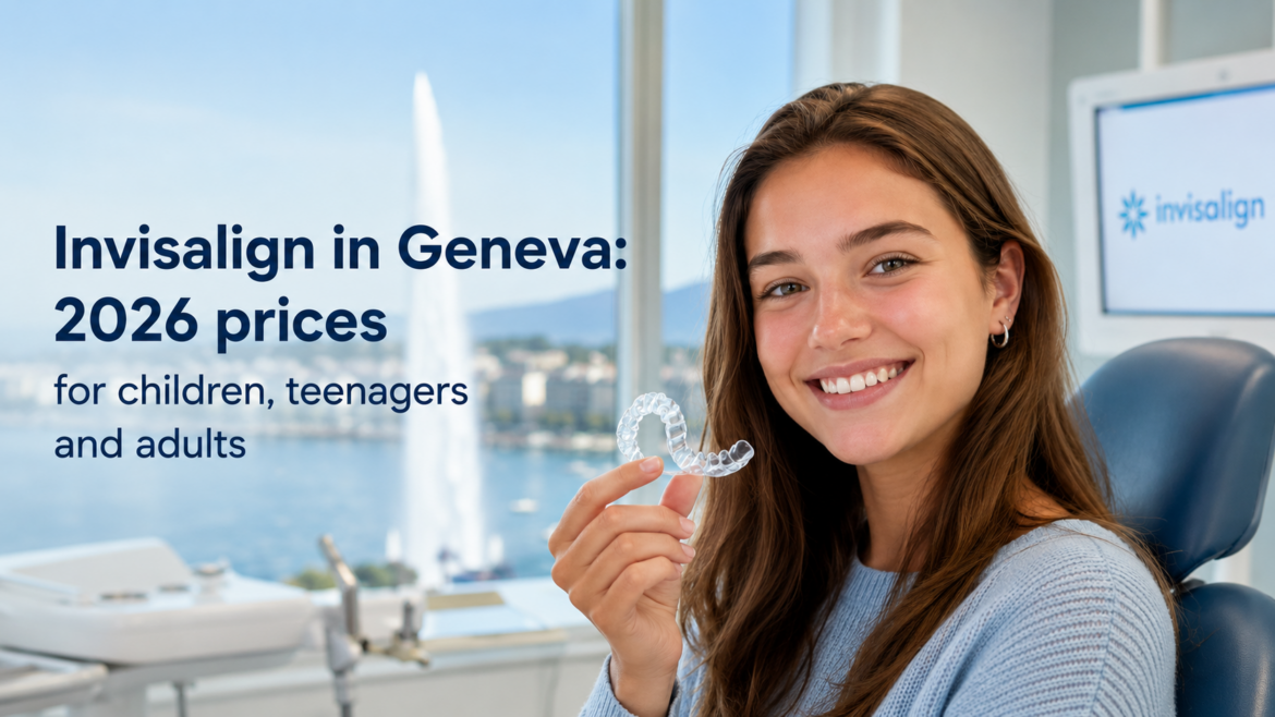 Invisalign in Geneva: 2026 prices for children, teenagers and adults